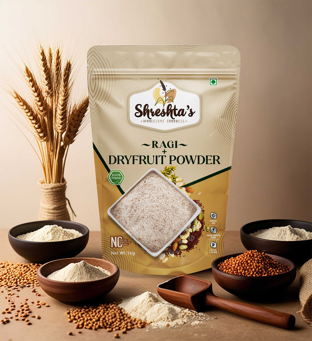 Ragi + Dryfruit Powder
